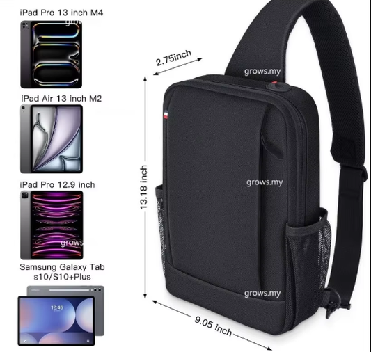 Shoulder Bag for iPad Pro M4 13 12.9 Air6 11 MacBook Air/Pro 13-13.6 inch Notebook MacBook Pro 14 Inch MacBook Air M1 M2 Sleeve